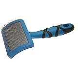 Groom Professional Soft Curved Slicker Brush, Small