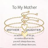 Roe Dolph Heart Bracelet Valentines Bracelets Mother Daughter Bracelets Mom and Daughter Valentine Outfits Dress for Women Trendy 2026