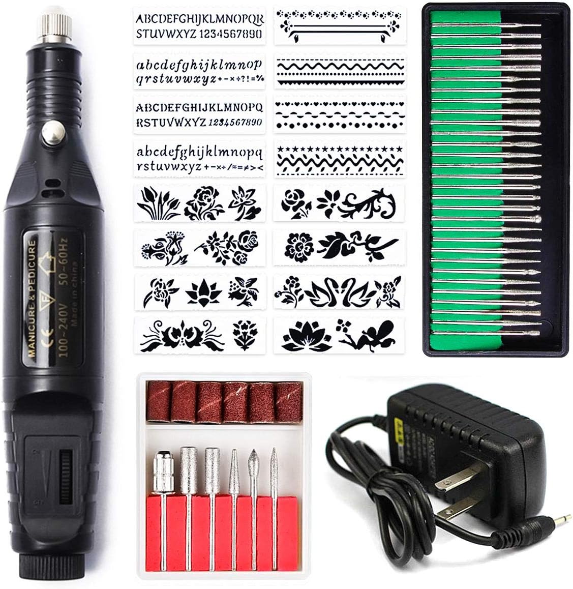 Electric Micro Engraver Pen Mini Rotary Drill Engraving Kit DIY Vibro Engraving Tool