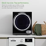 Willow WTD25 2.5kg Freestanding Vented Tumble Dryer Black view 5