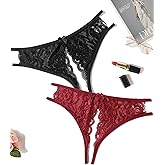 Avidlove Women Lace Panties Sexy Underwear Floral Lace Briefs with Cute Bow Center