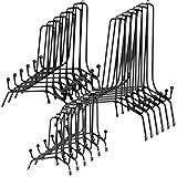 Chumia 18 Pcs Anti Slip Plate Stands for