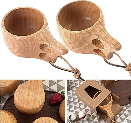 Amazon Co Jp 手作り木製コップ 北欧天然木カップ ポータブル木製カップ 和風木製マグ ゴム木マグ ウッドキャンプ 登山 野外活動のコップマグ コーヒーカップ ミルクマグ スープ皿 ハンドメイド 雑貨 小物入れ お菓子 フルーツ盛り付け キッチン レストラン 喫茶店に