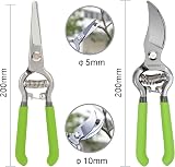 WORKPRO 2-Piece Pruning Shears Set 200 mm Heavy Duty Secateurs Garden Tools view 4