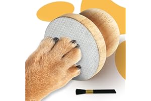 Ivtivfu Dog Nail File, Dog Scratch Pad for Nails, Dog Nail File Board Scratch Pad, Metal Surface File Boards Anxiety Free for Sensitive Dogs, Dog Training Accessories