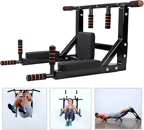 Leogreen Barra de flexiones de pared, Barra de flexiones 2 en 1 ...
