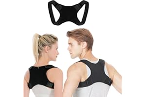 PAECEIONI Posture Corrector for Women and Men, Back Brace, Posture Corrector, Back Brace for Men Lower Back, Back Support, Breathable Shoulder Brace, Back Pain Relief, Back Straightener, Back Brace for Posture