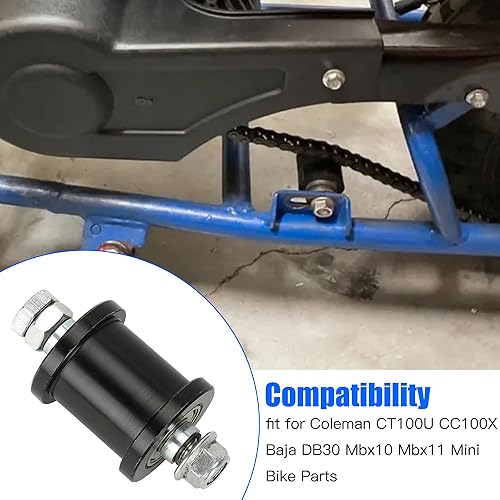 YOXUFA 8mm Mini Bike Chain Tensioner with 1-3/4