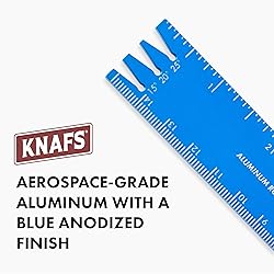 Knafs - Aluminum Ruler and Knife Angle Finder