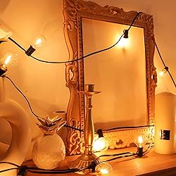 25Ft Globe LED String Lights, G40 Outdoor LED