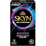 SKYN Excitation – 12 Count – Lubricated Latex-Free Condoms