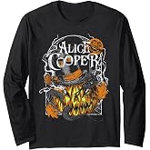 Alice Cooper Jack O Lantern Long Sleeve T-Shirt