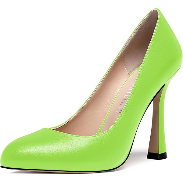 靴 OHGA Green check pumps OHGA Green check pumps