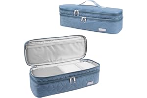 CANBOX Double-Layer Travel Carrying Case Bag, Shark Flexstyle Carrying Case, Compatible with Revlon One-Step Hair Dryer/Volumizer/Styler, Travel Organizer Storage Bag (Bag Only)