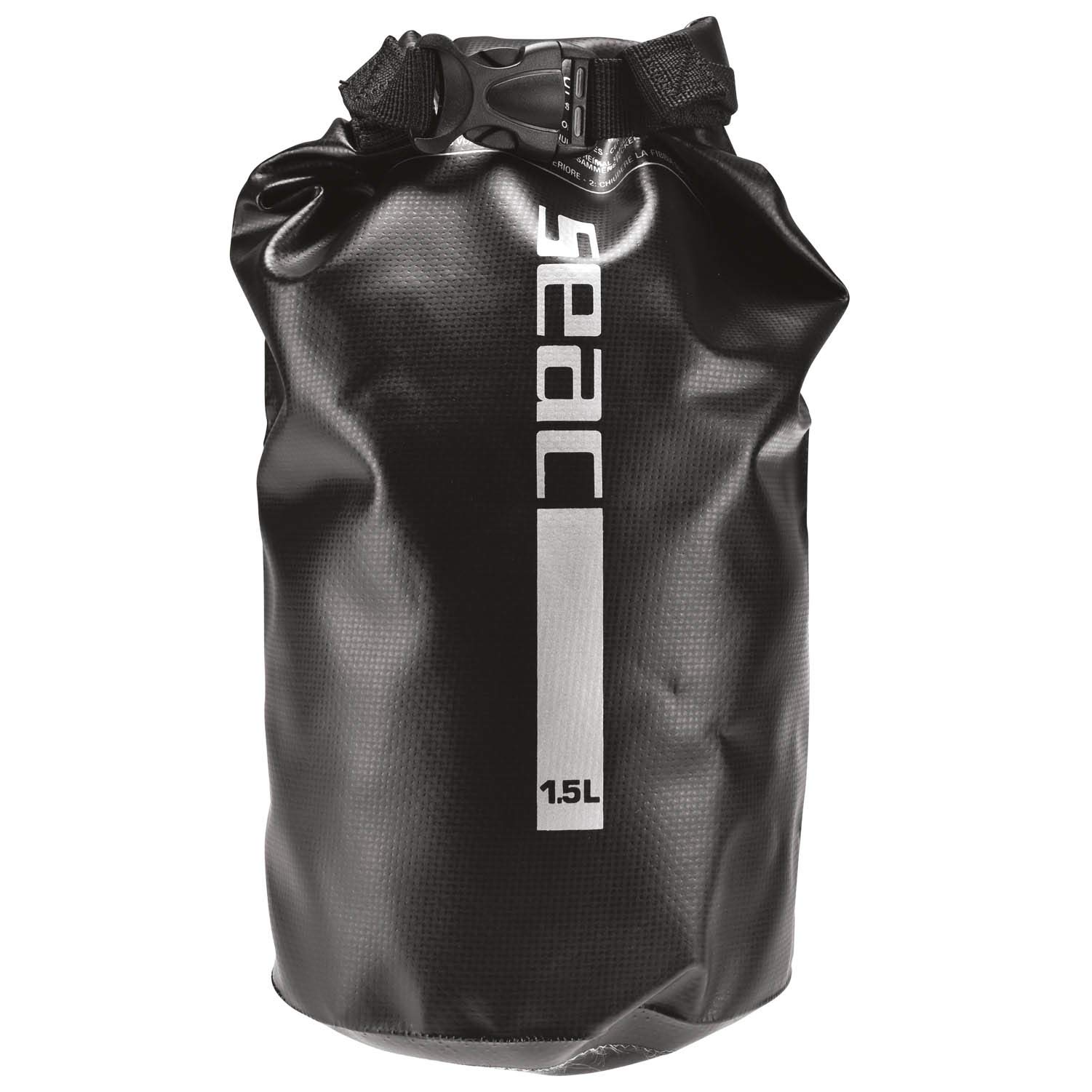 Seac Dry Bag for Diving, Fishing, Boating and Outdoor Activities, 1,5 lt, black — image 1