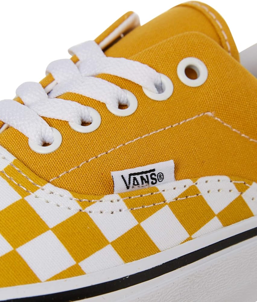 vans yellow checkerboard