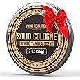 Viking Revolution Spiced Vanilla Mens Solid Cologne Men 2 Oz - Men Solid Perfume Cologne for Men - Balm Cologne for Mens Cologne Balm Travel Cologne Wax (1 pack, Spiced Vanilla)