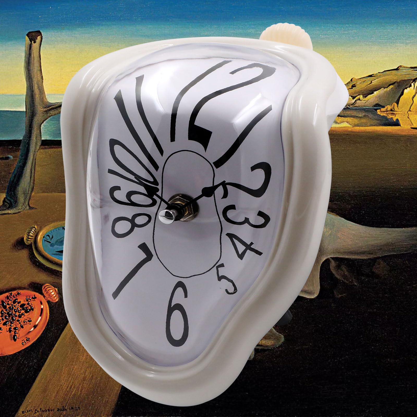 FAREVER Melting Clock, Salvador Dali Watch Melted Clock for Decorative ...