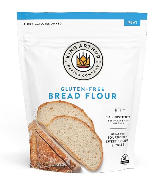 KING ARTHUR GLUTEN-FREE BREAD FLOUR, 1:1 REPLACEMENT FOR...