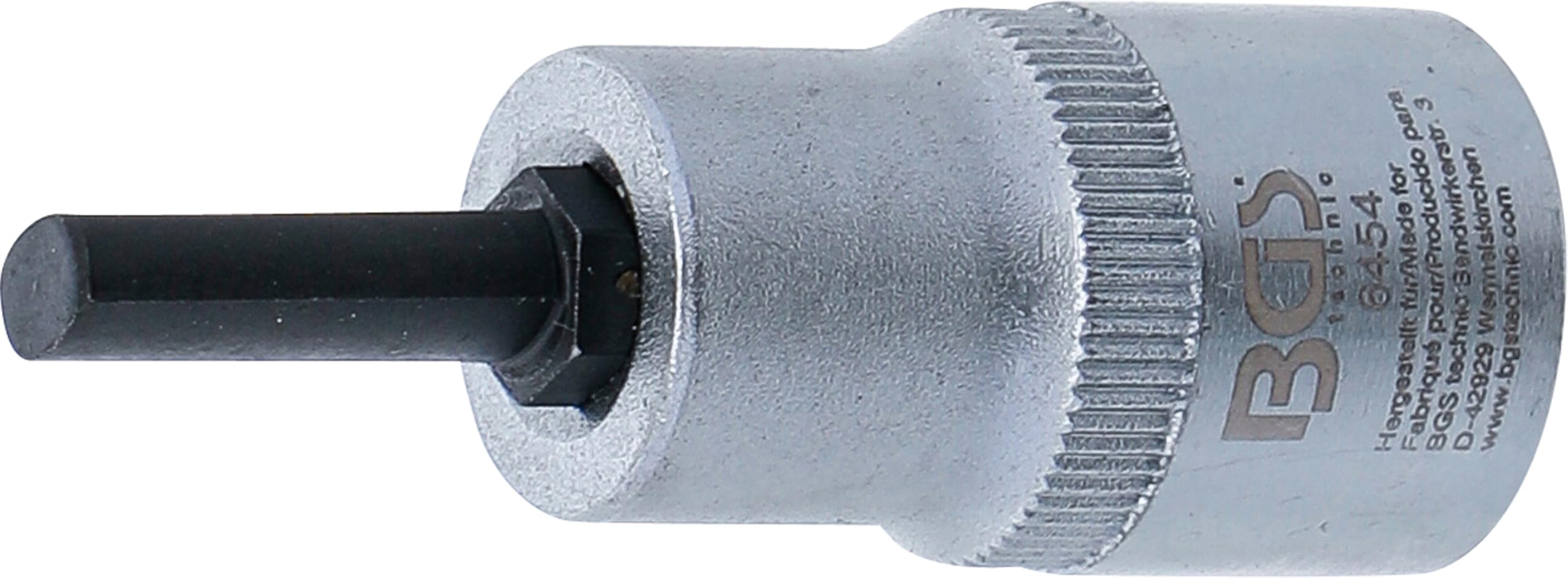 BGS 6454 | Spreader Socket for Spring Strut Clamps | 12.5 mm (1/2") Drive | 5 x 7 mm