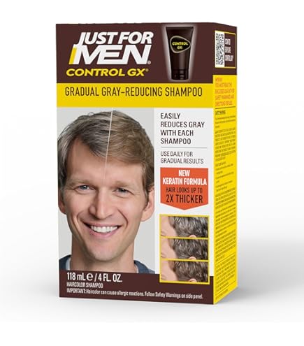 Amazon.com : Just for Men Control GX Grey Reducing Shampoo