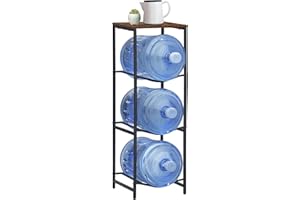BOLESHU 5 Gallon Water Jug Holder, Water Cooler Jug Rack, Water Bottle Rack for Water Dispenser, Water Bottle Holder Storage Organizer, Water Jug Stand for Office Kitchen Living Room (Water Jug Holder-3 Slot)