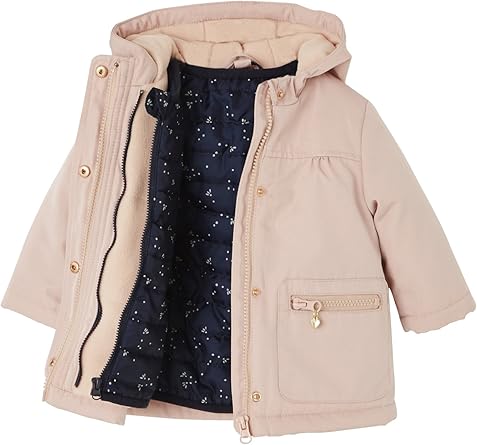 Vertbaudet Parka 3 En 1 Bebe Fille Avec Doudoune Amovible Beige Marine 6m 67cm Amazon Fr Vetements Et Accessoires
