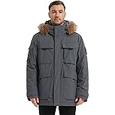 HARD LAND Men's Down Jacket Packable heavy parka Jacket
