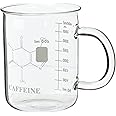 Scientific Glass Caffeine Beaker Mug (400mL)