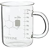 Scientific Glass Caffeine Beaker Mug (400mL)