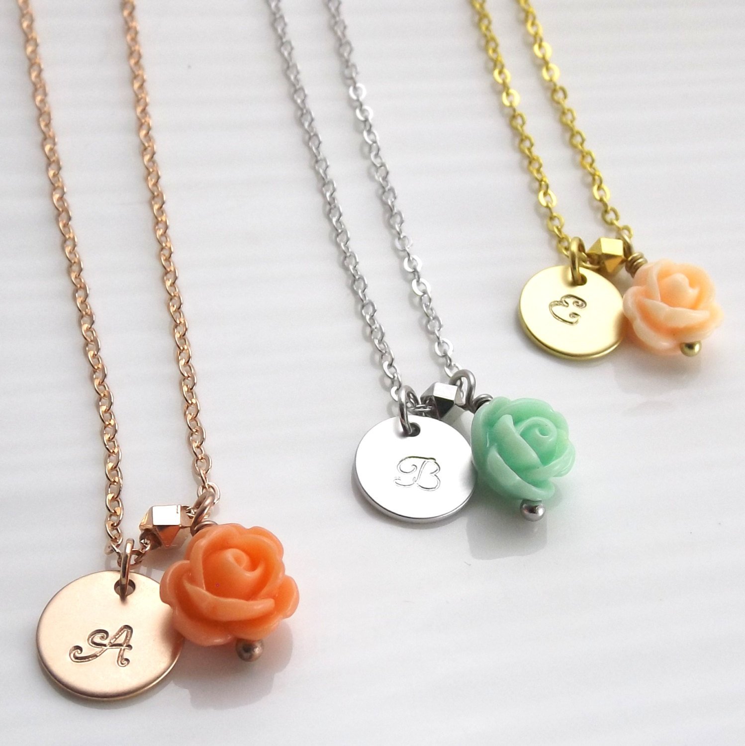 flower girl necklace