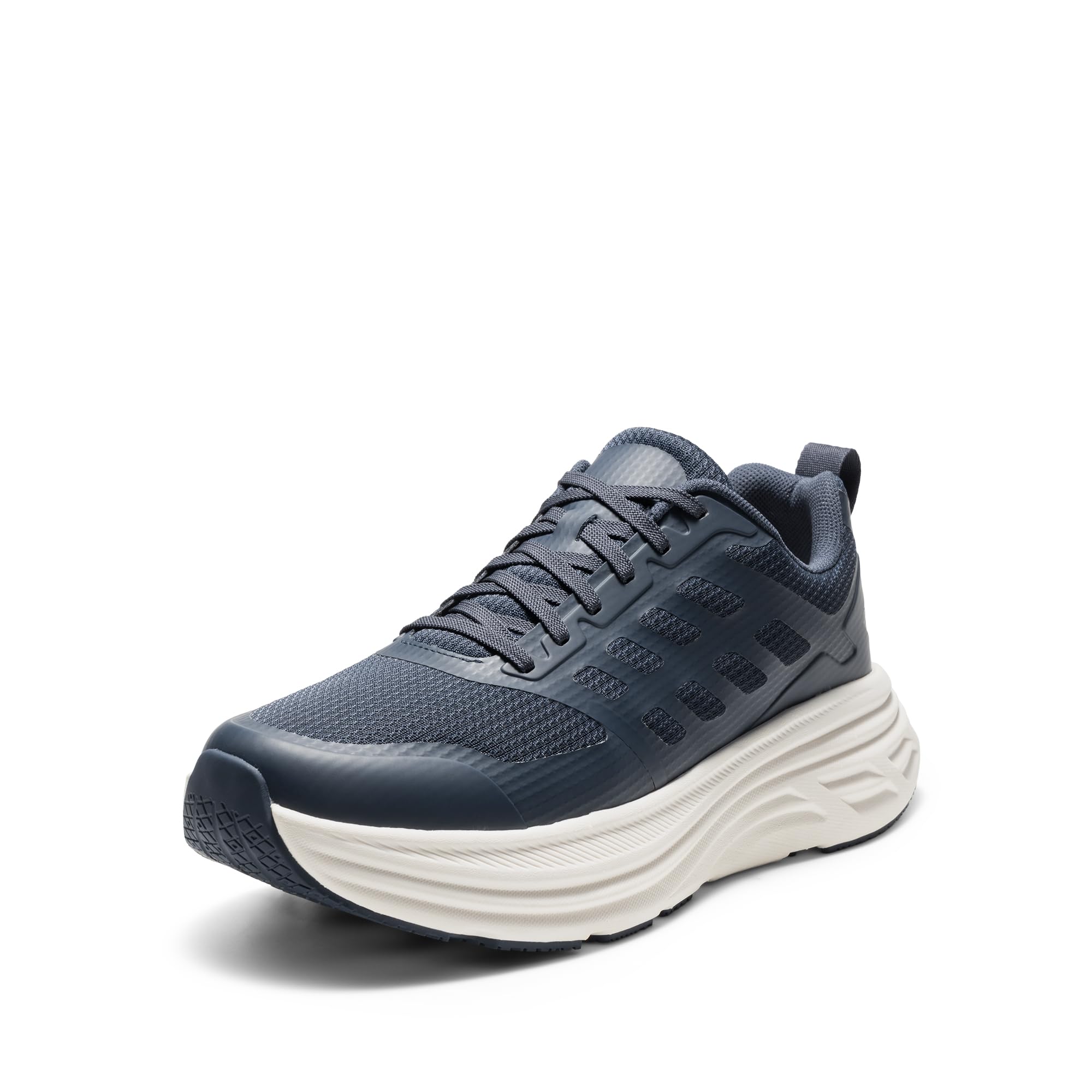 Photo 1 of NORTIV 8 Men's Walking Running Tennis Cushioning Shoes ActiveFloat Non Slip Athletic Gym Workout Jogging Comfortable Sneakers,Size 9,Blue,SNWS245M