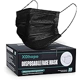 Kids Face Mask Disposable - 50 Pack Filter Mask 3-Ply Breathable Soft Safety Masks with Elastic Ear Loops for Dust Air Pollut