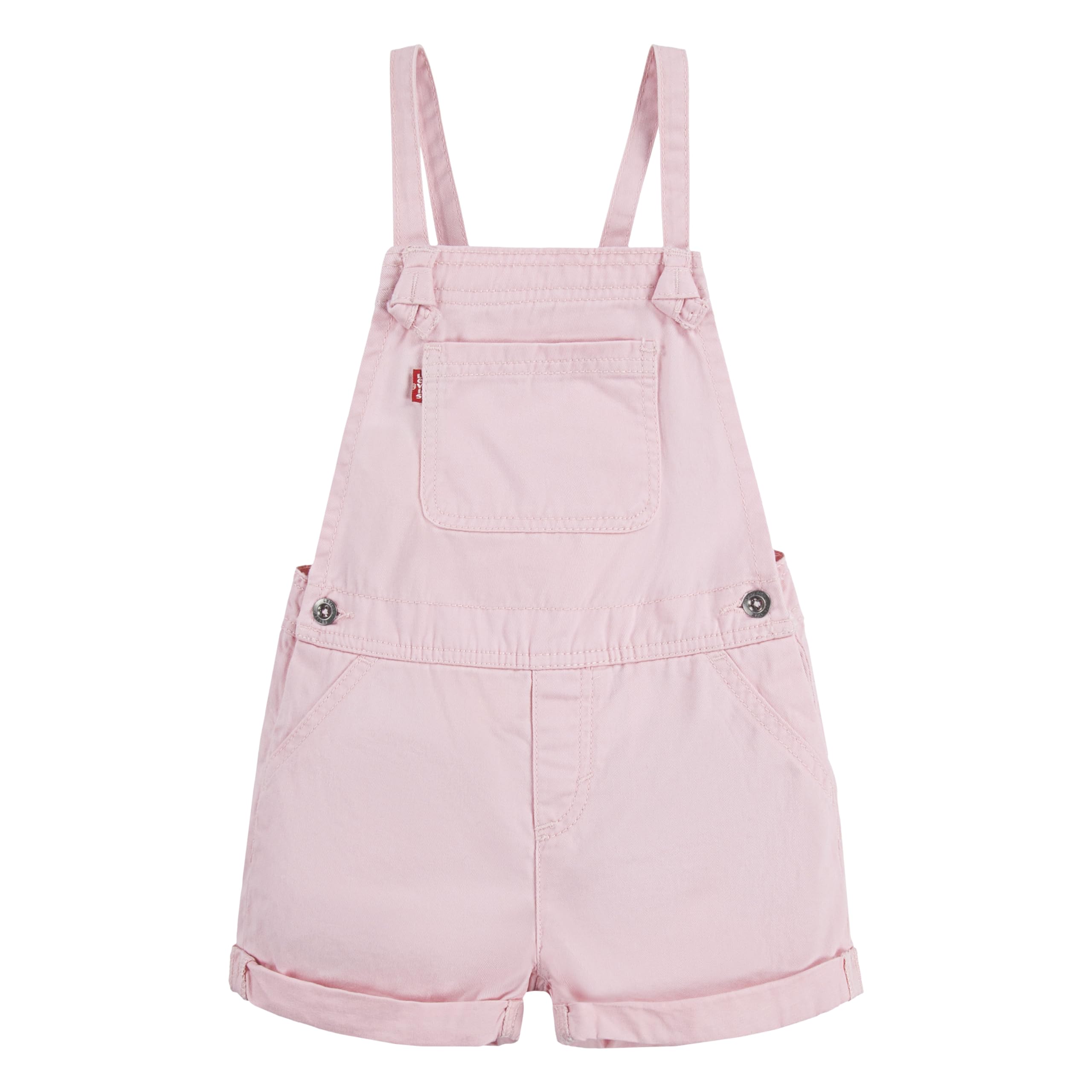 Photo 1 of Levi's Girls' Denim Shortall, Rose Shadow, 5