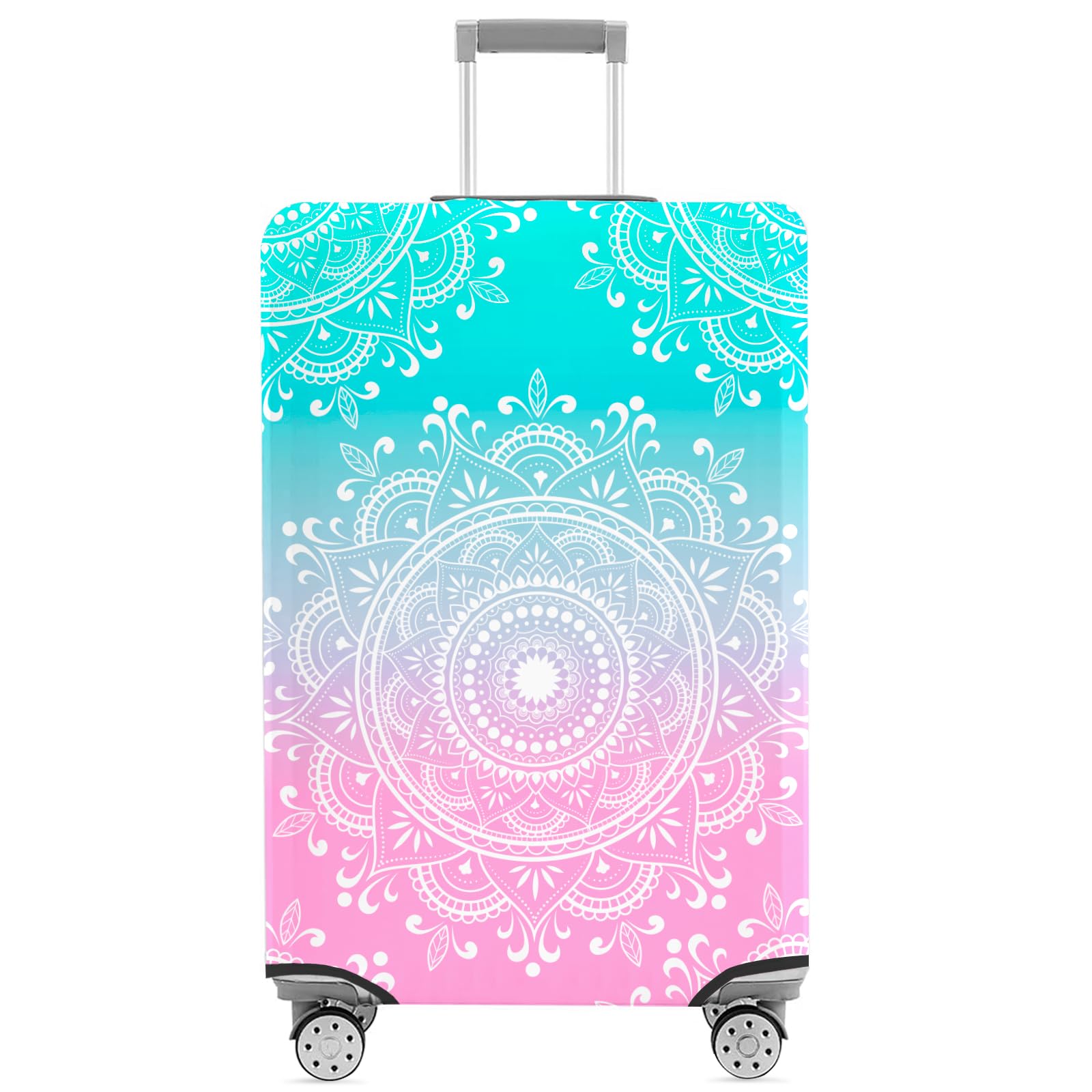 Photo 1 of CenviaLuxy Luggage Cover for Suitcase Elastic Suitcase Cover Protector, Carry On Luggage Sleeve Anti Scratch Travel Essentials Suitcase Protector Fits 27-29