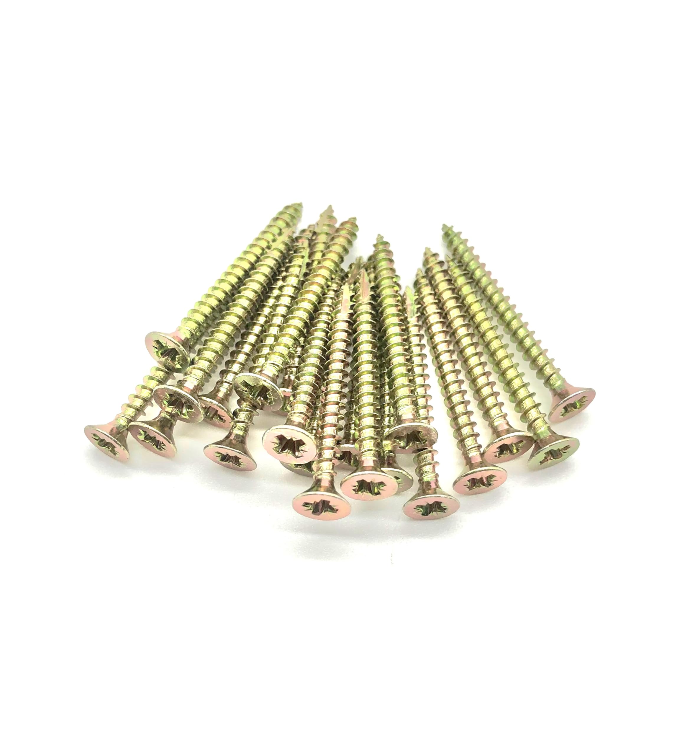 200 Pcs Box of Wood Screws 4.5mm x 35mm Double Countersunk Premium Easy Drive Woodscrews