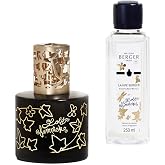 MAISON BERGER Lampe Berger Gift Set, Lolita Lempicka, Black Lamp | Decorative Catalytic Lamp, 250 ml Fragrance, Air Pur System, Helps Neutralize Odors, Refillable, Made in France