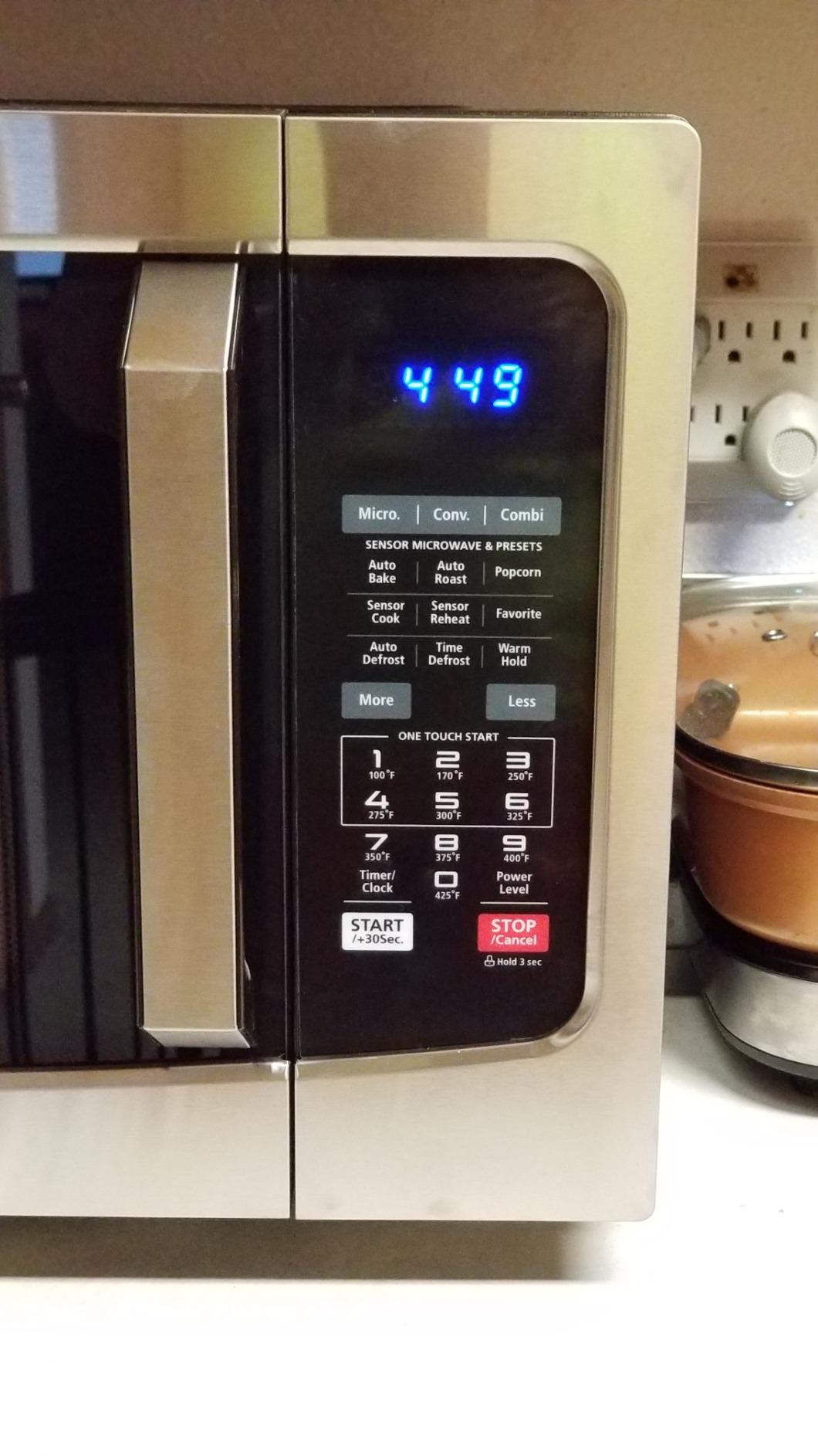 40/mo Finance Toshiba EC042A5CBS Countertop Microwave Oven with