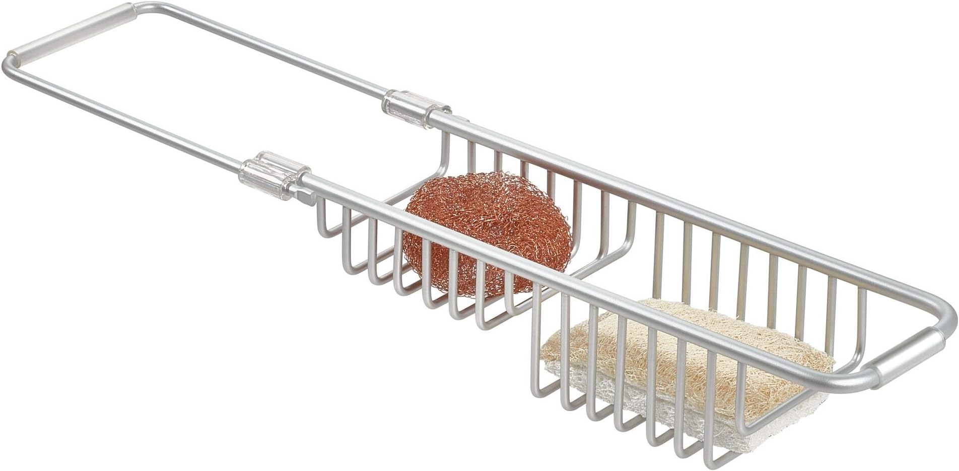 iDesign Metro Rustproof Over the Sink Tray, Silver, 51266ES