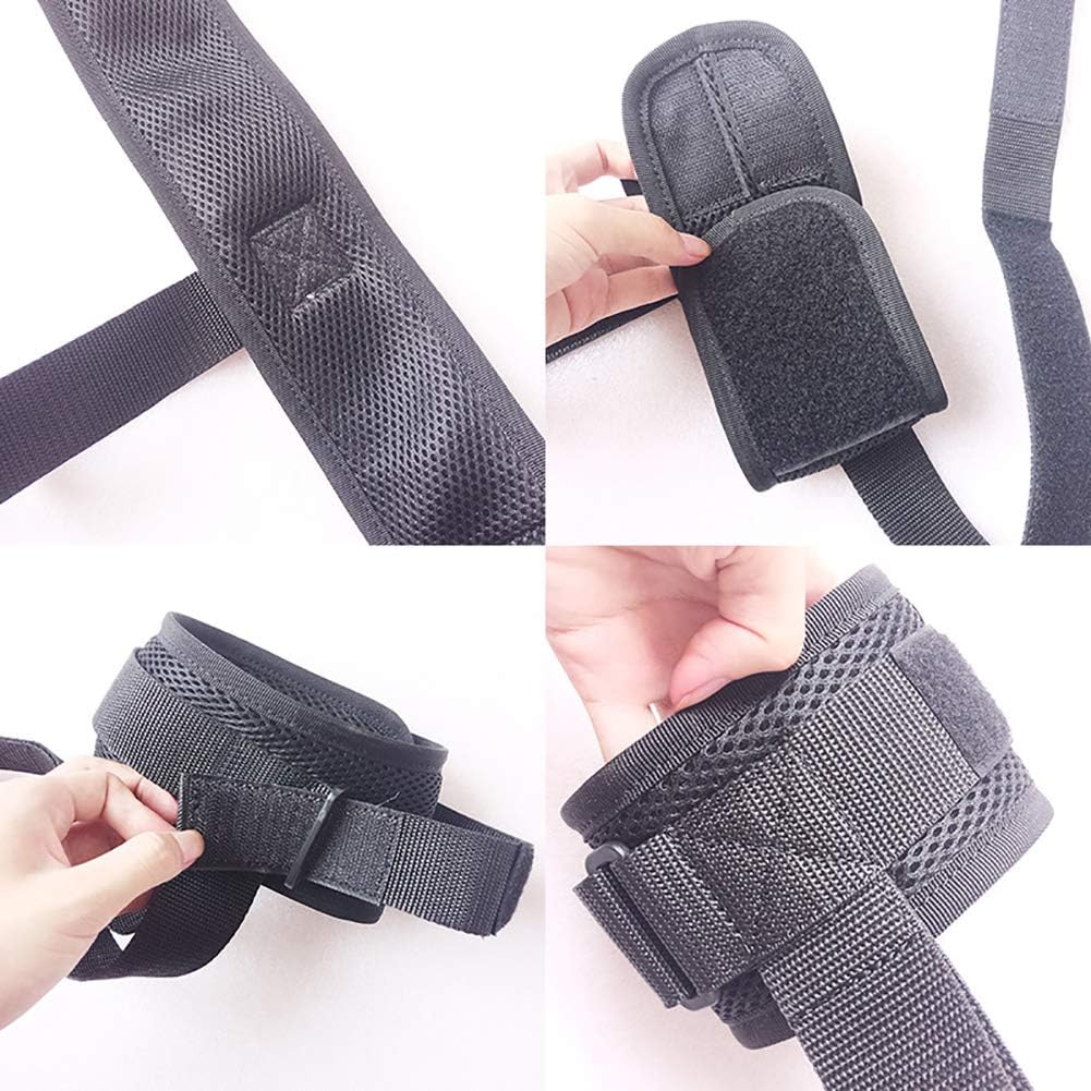 Fushida Leg and Thigh Lifters, Medical Transfer Cushion, Leg Lift Assist Band with Padded Wrist Strap for Lifting, Movement, Transfer Mobility Device Can be Used by Yourself (FYH171-1-large): Health & Personal Care