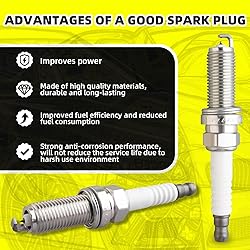 MOAUTO Set of 4 Ignition Coils Pack UF656 PE2018100