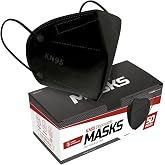 Lyka Distribution KN95 Face Masks - 50 Pack - 5 Layer Protection Breathable KN95 Face Mask with Comfortable Elastic Ear Loop
