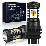 AUXITO White and Amber Dual Color Switchback 3157