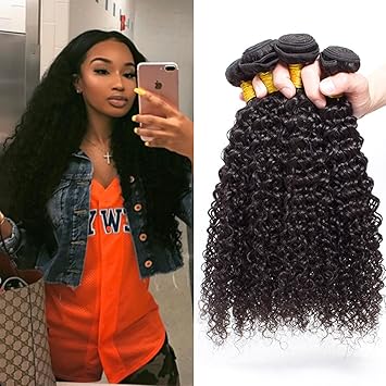Amazon Com Ur Meili Hair Brazilian Kinky Curly Virgin Hair For