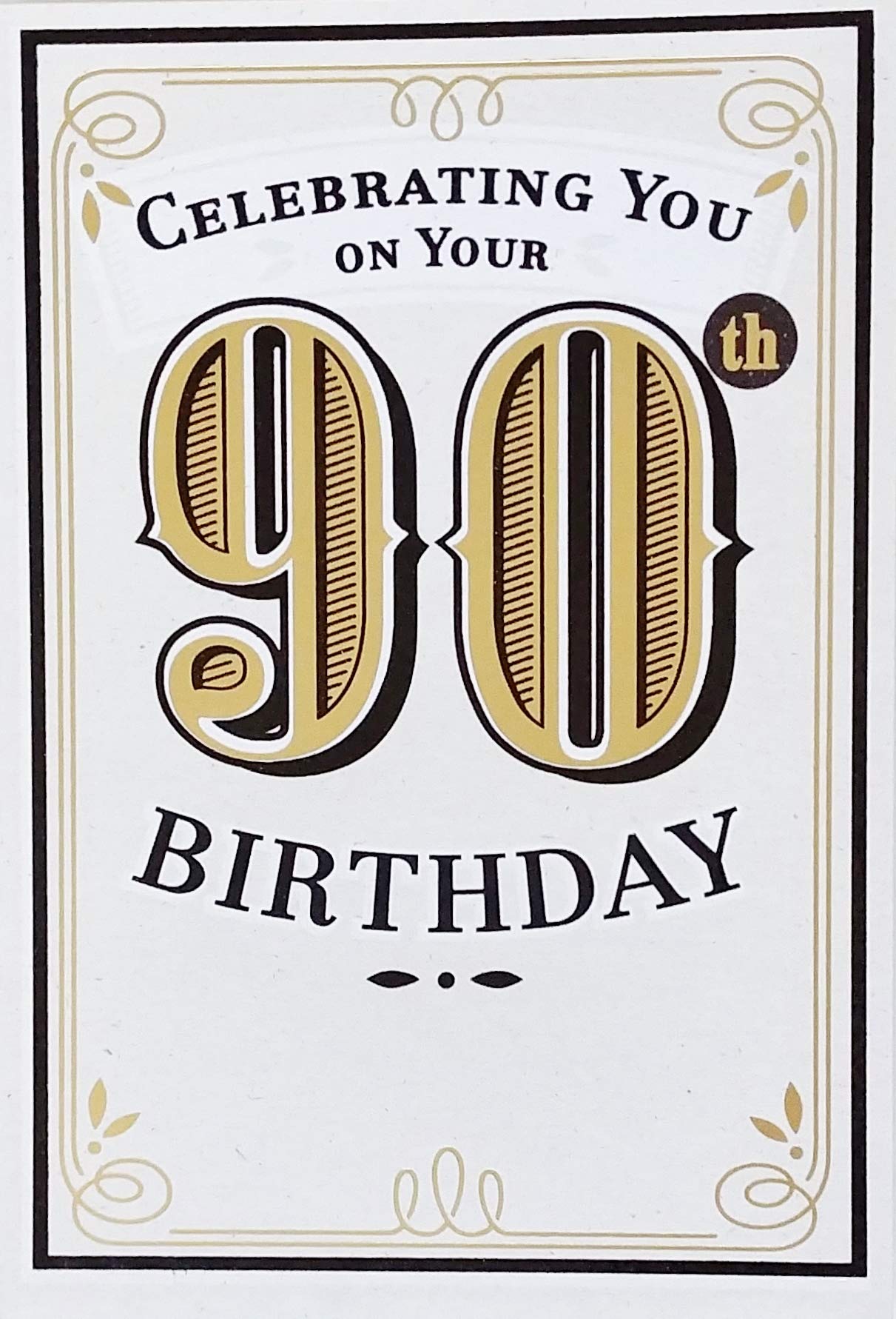 Photo 1 of Celebrating You On Your 90th Birthday Greeting Card Ninety 90 Years Old - Here's To All You've Learned and Seen, To All You've Done and Do