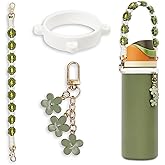 Handle Strap and Charm Set for Owala Water Bottle 24 oz, 32 oz, 40 oz, Owala Kids, Owala Coffee Tumbler, Owala FreeSip – Includes Handle Strap, for Owala Accessories & Stanley Cup Accessories