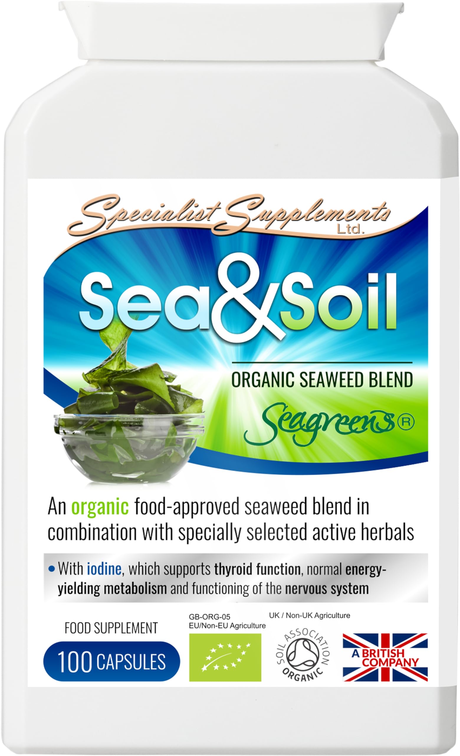 Specialist Supplements Sea and Soil 100 Capsules