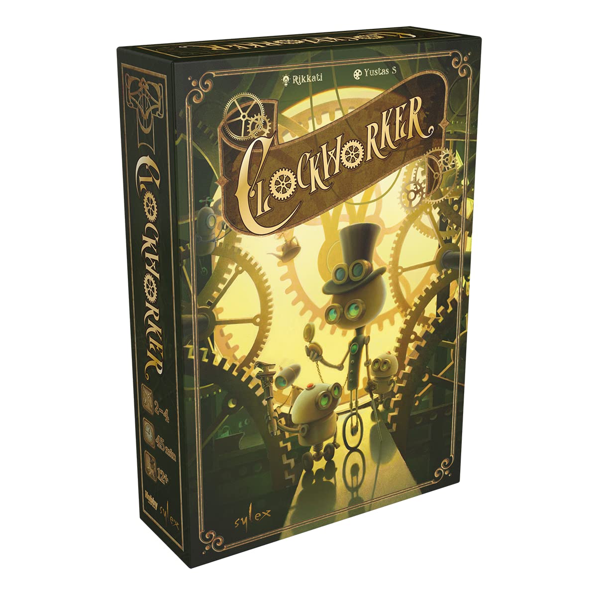 Asmodee Sylex Edition | Clockworker | Connoisseur Game | Strategy Game | 2-4 Players | From 12+ Years | 45 Minutes | German