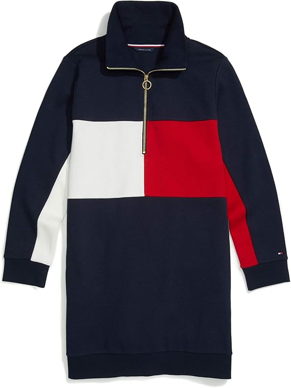 tommy hilfiger zip front dress