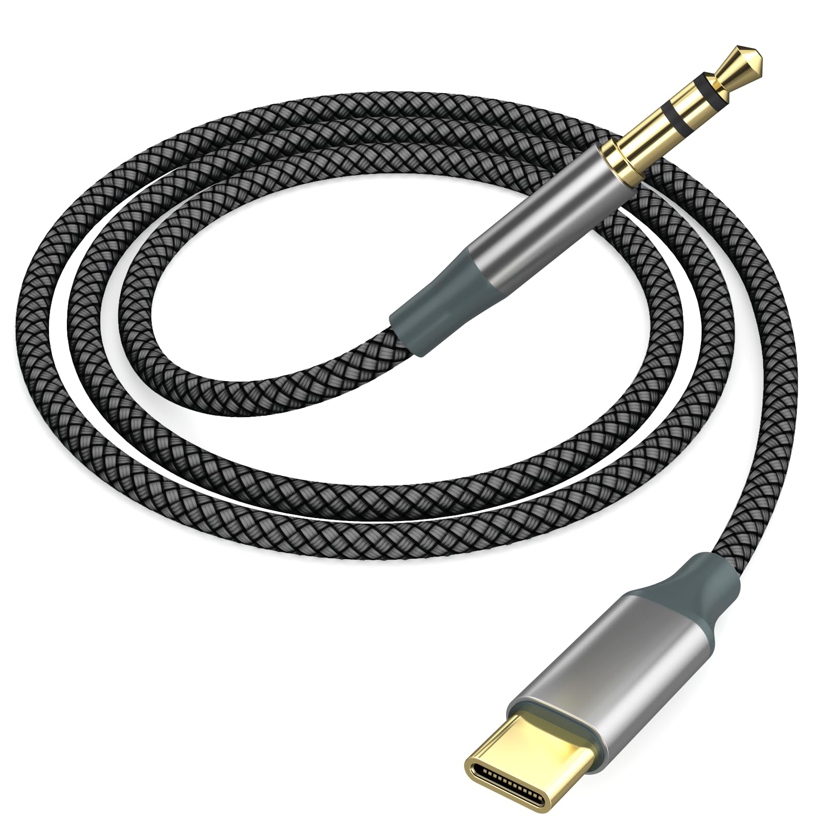 Photo 1 of ***2 INCLUDED***Welldiea USB C to Aux 3.5mm Audio Jack Adapter - Type-C to 3.5mm Headphone Cable Compatible with iPhone 16/15 Series, iPad Pro/Air, Pixel 7***2 INCLUDED***